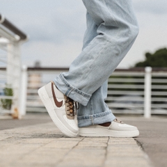 733 -  Giày Nike Air Force 1 LV8 Brogue Sail Brown FV3702 121 [HÀNG CHÍNH HÃNG]