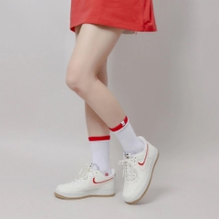 513 -  Giày Nike Air Force 1 LX 82 Sail Brown Red DX6065 101 [HÀNG CHÍNH HÃNG]