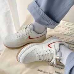513 -  Giày Nike Air Force 1 LX 82 Sail Brown Red DX6065 101 [HÀNG CHÍNH HÃNG]