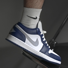 1749 - Giày Nike Air Jordan 1 Low Midnight Navy 553558-141 / 553560-141 [HÀNG CHÍNH HÃNG]