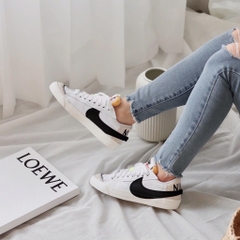 1709 - Giày Nike Blazer Low 77 Jumbo White Black DN2158-101 / DQ1470 101 [HÀNG CHÍNH HÃNG]