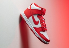305 -  Giày Nike Dunk High Red [HÀNG CHÍNH HÃNG]