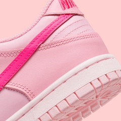 300 -  Giày Nike GS Dunk Low "Triple Pink" - DH9765-600 [HÀNG CHÍNH HÃNG]