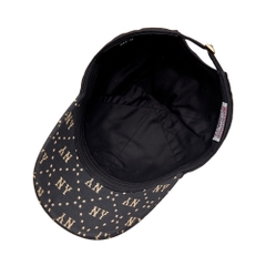 2054 - Nón MLB Diamond Monogram Point Ball Cap New York Yankees Black 3ACPM093N-50BKS [HÀNG CHÍNH HÃNG]