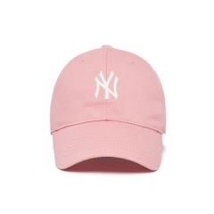 262 -  - Nón Mũ MLB Lucky Ball Cap NY Pink - Hồng Pastel [HÀNG CHÍNH HÃNG]
