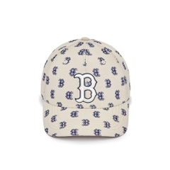 2056 - Nón MLB Monogram Classic Structure Ball Cap Boston Red Sox L.Beige 3ACPFF02N-43BGL [HÀNG CHÍNH HÃNG]