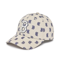 2056 - Nón MLB Monogram Classic Structure Ball Cap Boston Red Sox L.Beige 3ACPFF02N-43BGL [HÀNG CHÍNH HÃNG]