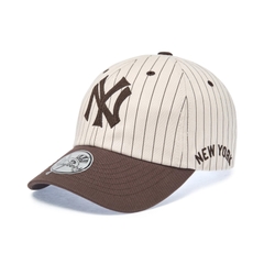 1828 - Nón MLB NY Signature Unstructured BallCap Brown 3ACPB255N-50BRD [CHÍNH HÃNG]