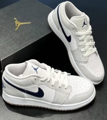 2615 - Giày Nike Air Jordan 1 Low GS 'White Neutral Grey' 553560-146 [HÀNG CHÍNH HÃNG]