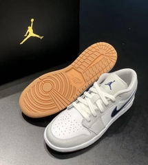 2615 - Giày Nike Air Jordan 1 Low GS 'White Neutral Grey' 553560-146 [HÀNG CHÍNH HÃNG]