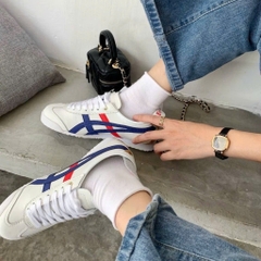 2586 - Giày Onitsuka Tiger Mexico 66 White Dark Blue Red 1183B511-100 [HÀNG CHÍNH HÃNG]
