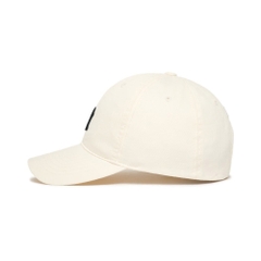 397 -  Nón MLB Unstructured Ball cap - Trắng Kem - Ny Đen Nhỏ [HÀNG CHÍNH HÃNG]