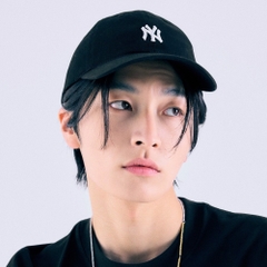 419 -  Nón MLB Unstructured Ball cap - Đen - Ny Trắng Nhỏ [HÀNG CHÍNH HÃNG]