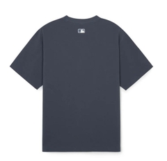982 -  Áo MLB NY 2024 Basic Lettering Over Fit New York Yankees - Gray Xám Xanh - Code 3ATSB2243 50GRD [HÀNG CHÍNH HÃNG]