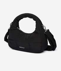 596 -  Túi Đeo Chéo Nữ WHOAU Padded Hobo Bag Ivory Màu Đen - WHBGD4V11A3999900 [HÀNG CHÍNH HÃNG]