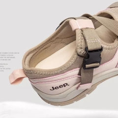 2104 - Giày Sandals Jeep Functional Hiking Outdoor 'Begie' PD243WAS1035 [HÀNG CHÍNH HÃNG]