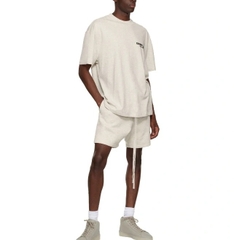 003 -  Áo Essential Tee Season 2022 - Màu Xám Oatmeal [HÀNG CHÍNH HÃNG]