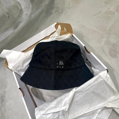 1114 - Nón MLB Bucket Hat Classic Monogram Jacquard Hat New York Yankees Black - Code 32CPH3111 50L - [HÀNG CHÍNH HÃNG]
