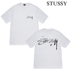 1213 - Áo Stussy Mercury - Trắng White - Code 1904983 [HÀNG CHÍNH HÃNG]