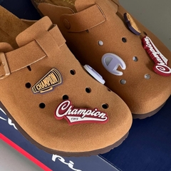 1693 - Dép Champion Sandal Birken Brown U5AFASU19S1 - Nâu [HÀNG CHÍNH HÃNG]