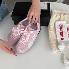 1417 - Giày Puma Speedcat OG "Pink White" 398846-04 - Puma Speedcat Hồng [CHÍNH HÃNG]