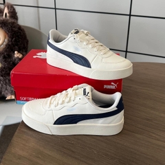 2095 - Giày Puma Skye Clean 'White/Navy' 380147-11 [CHÍNH HÃNG]