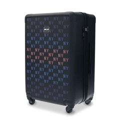 2640 - Vali MLB Classic Mono NY Size 22 Cabin Xách Tay (Mang lên máy bay) Xanh Than 3AHH0014N-50BKS [HÀNG CHÍNH HÃNG]