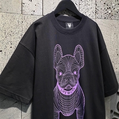 1744 -  Áo Life Work Deep Black Black - Black Purple [HÀNG CHÍNH HÃNG]