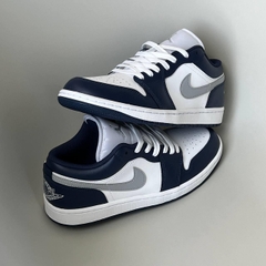 1749 - Giày Nike Air Jordan 1 Low Midnight Navy 553558-141 / 553560-141 [HÀNG CHÍNH HÃNG]