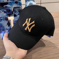 1474 - Nón MLB Metal Logo Structured New York Yankees 'Black Gold' 3ACPIG01N-50GOS [CHÍNH HÃNG]