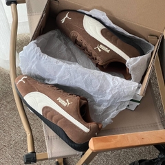 1414 - Giày Puma Speedcat OG "Dark Brown" Code 406329-31 - Puma Speedcat Nâu [CHÍNH HÃNG]