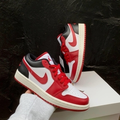 1810 - Giày Nike Air Jordan 1 Low Reverse Black Toe DC0774-160 [HÀNG CHÍNH HÃNG]