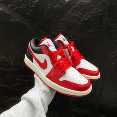 1810 - Giày Nike Air Jordan 1 Low Reverse Black Toe DC0774-160 [HÀNG CHÍNH HÃNG]