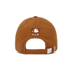 392 -  Nón MLB Unstructured Ball cap - Nâu - B Trắng [HÀNG CHÍNH HÃNG]