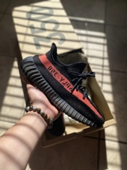 148 -  Giày Adidas Yeezy Boost 350 V2 Core Black Red / Stripe - BY9612 [HÀNG CHÍNH HÃNG]