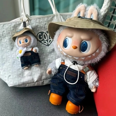 1057 -  Labubu hoa cúc Fall In Wild - Size bé 17cm  - 6941848280091 [HÀNG CHÍNH HÃNG] POP MART The Monsters Fall in Wild Series Vinyl Plush Pendant Doll