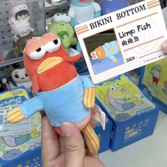 1554 - Bikini Bottom Buddies Blindbox - Box Cá Bikini - POPMART Bikini Bottom Buddies Whimsical Plush Series [HÀNG CHÍNH HÃNG]