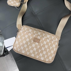 608 -  Túi Đeo Chéo MLB Monogram Jacquard New York Yankees - Size 23 - 3ACRM012N-50BGD [HÀNG CHÍNH HÃNG]