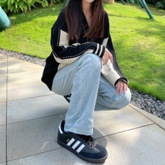 368 -  Giày Adidas Samba Classic - All Black - Code 034563 [HÀNG CHÍNH HÃNG]