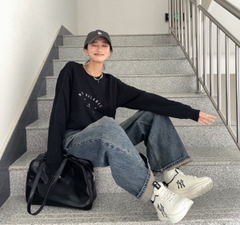 569  -  Giày MLB Korea Chunky Runner Classic Monogram New York Yankees Black - 3ASHCRM3N-50BKS [HÀNG CHÍNH HÃNG]