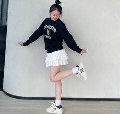 569  -  Giày MLB Korea Chunky Runner Classic Monogram New York Yankees Black - 3ASHCRM3N-50BKS [HÀNG CHÍNH HÃNG]