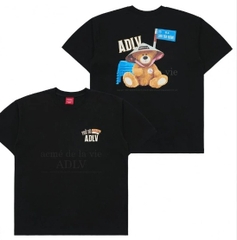 664 -  Áo ADLV x Phở Story Road Sign Bear - Phở Thìn - Gấu Chỉ Dẫn - Đen - Code ADLV 24SS SSPARS BLK [HÀNG CHÍNH HÃNG]