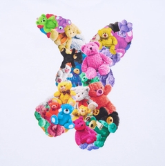 2200 - Áo ADLV Bear Doll Fuzzy Rabbit Trắng Acmé de la vie ADLV-24SS-SSABDF-WHT [HÀNG CHÍNH HÃNG]