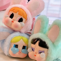 1113 - Mô Hình Gấu Bông Art Toy Crybaby × Powerpuff Girls POP MART Series Vinyl Face Plush Blind Box - [HÀNG CHÍNH HÃNG]