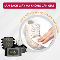 267 - Khăn ướt lau giày Sneker Shoes Wet Wipes 80 tờ