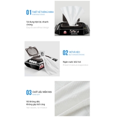267 - Khăn ướt lau giày Sneker Shoes Wet Wipes 80 tờ