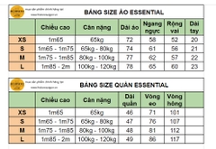 003 -  Áo Essential Tee Season 2022 - Màu Xám Oatmeal [HÀNG CHÍNH HÃNG]