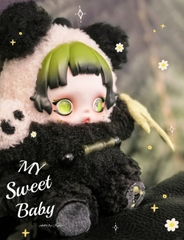 1783 - SkullPanda Lazy Panda POPMART Móc Treo Plush Doll Pendant [CHÍNH HÃNG]