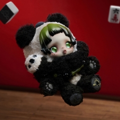 1783 - SkullPanda Lazy Panda POPMART Móc Treo Plush Doll Pendant [CHÍNH HÃNG]