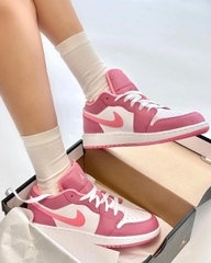 833 -  Giày Nike Air Jordan 1 Low GS Desert Berry 553560 616 [HÀNG CHÍNH HÃNG]